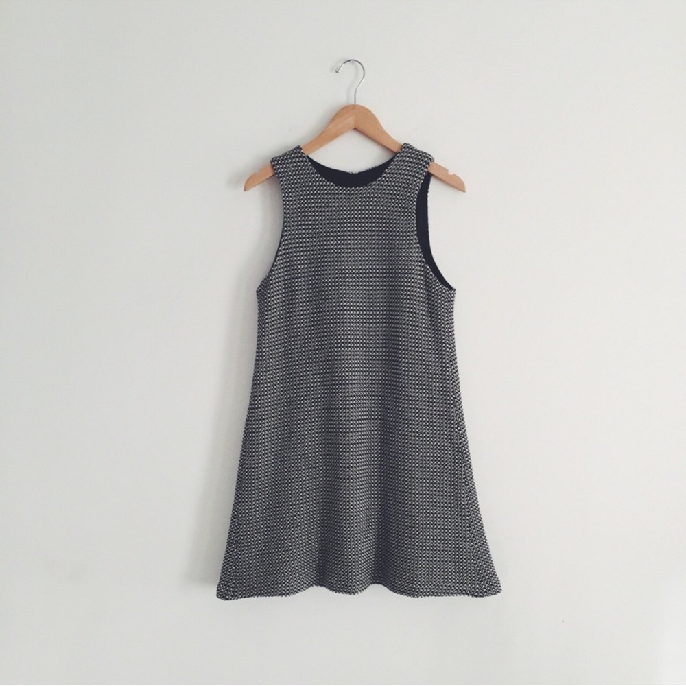 Steven Alan knit Black and White Patterned Dress